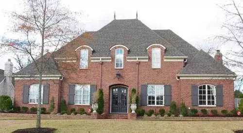French Country house plans 6-1595 - front exterior, 5,469 sq ft, 5 bed, 5 bath house plans | Monster House Plans