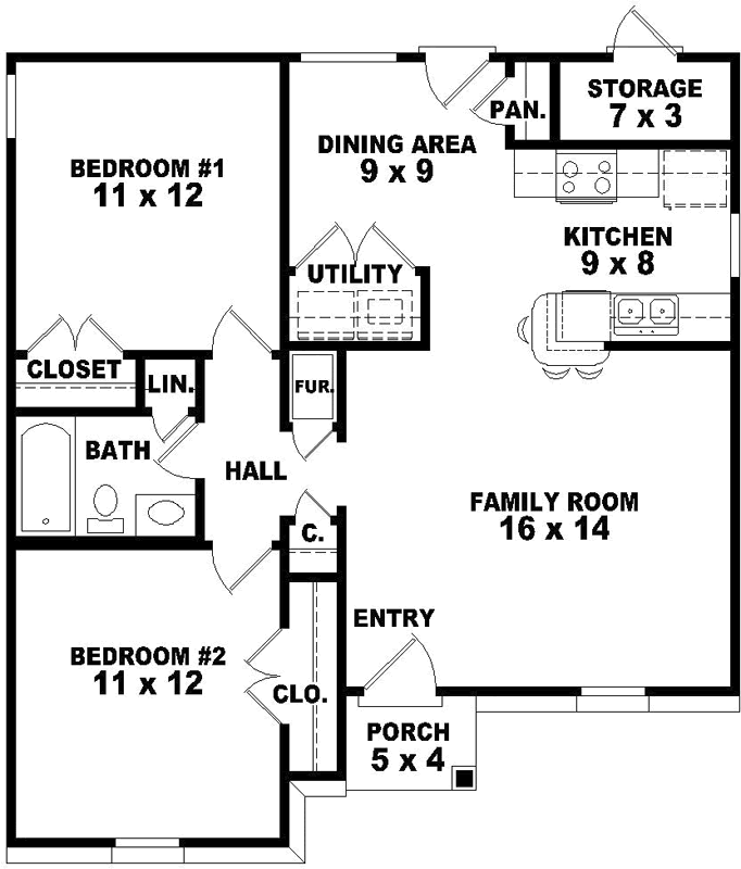 Main Floor Plan: 6-1603