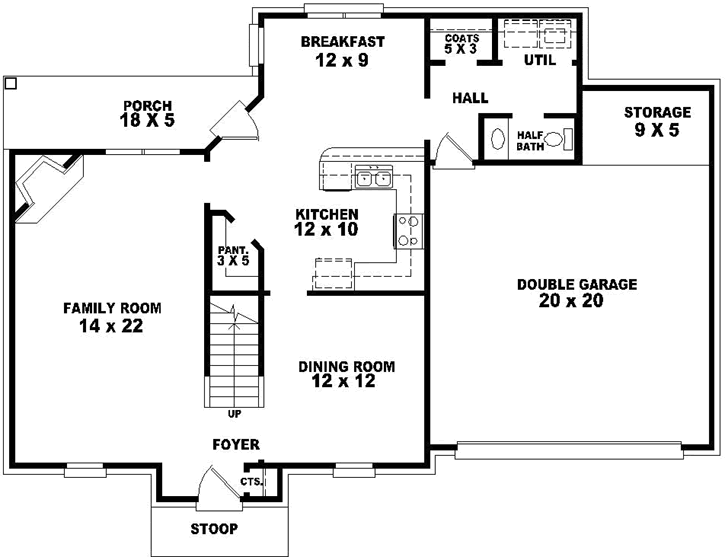 Main Floor Plan: 6-1609