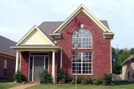 European house plans 6-1613 - front exterior, 1,799 sq ft, 4 bed, 2 bath house plans | Monster House Plans
