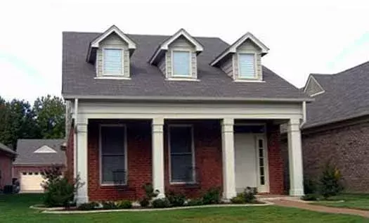 Southern house plans 6-1615 - front exterior, 1,930 sq ft, 3 bed, 2 bath house plans | Monster House Plans