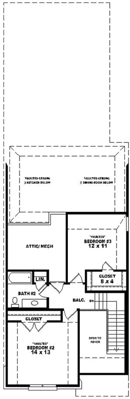 Upper/Second Floor Plan:6-1639