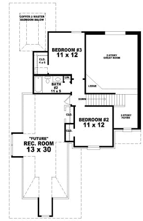 Upper/Second Floor Plan:6-1646
