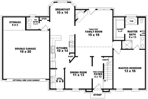 Main Floor Plan: 6-1652