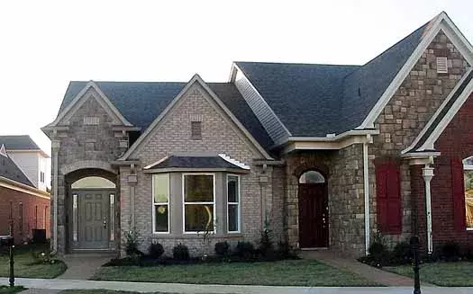 English Country house plans 6-1658 - front exterior, 1,811 sq ft, 3 bed, 3 bath house plans | Monster House Plans