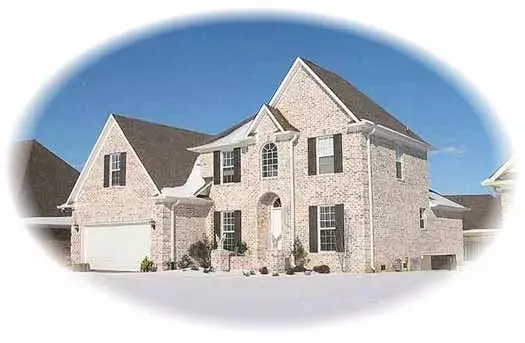 European house plans 6-1668 - front exterior, 2,012 sq ft, 3 bed, 3 bath house plans | Monster House Plans