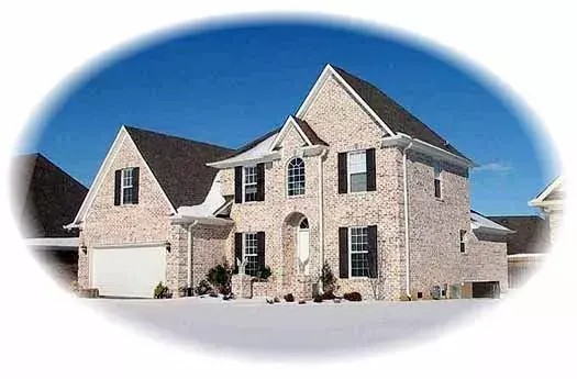 European house plans 6-1669 - front exterior, 2,396 sq ft, 3 bed, 3 bath house plans | Monster House Plans