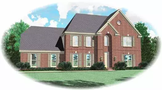 Southern house plans 6-1702 - front exterior, 2,397 sq ft, 4 bed, 2 bath house plans | Monster House Plans