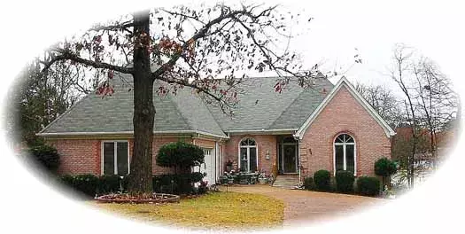 Traditional house plans 6-1733 - front exterior, 2,149 sq ft, 3 bed, 3 bath house plans | Monster House Plans