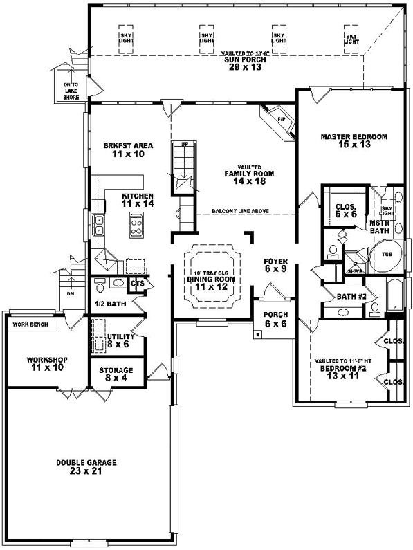 Main Floor Plan: 6-1733