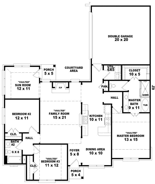 Main Floor Plan: 6-1737