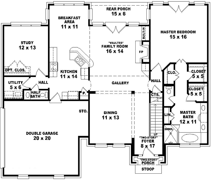 Main Floor Plan: 6-1738