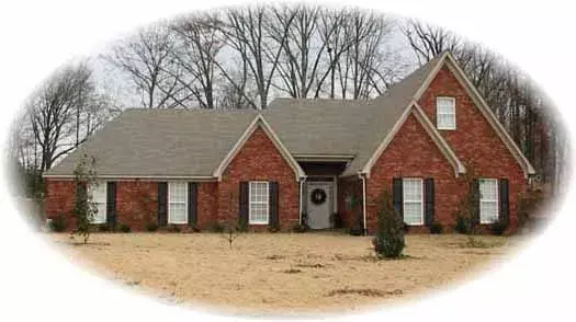 Traditional house plans 6-1754 - front exterior, 2,446 sq ft, 4 bed, 3 bath house plans | Monster House Plans
