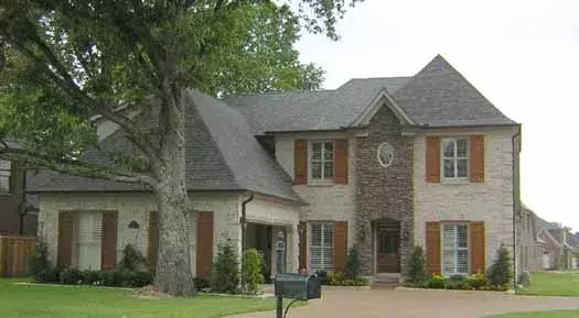 European house plans 6-1757 - front exterior, 2,809 sq ft, 4 bed, 4 bath house plans | Monster House Plans