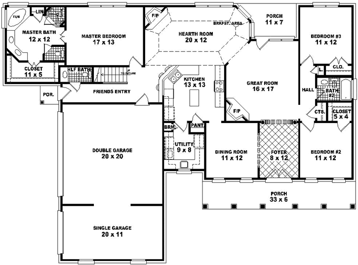 Main Floor Plan: 6-1796