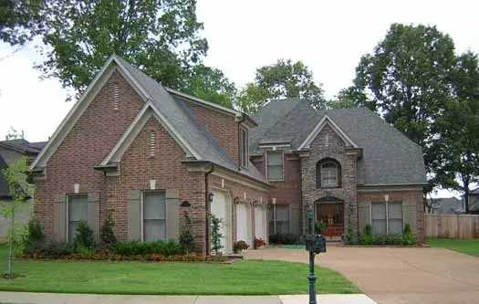European house plans 6-1800 - front exterior, 3,278 sq ft, 3 bed, 3 bath house plans | Monster House Plans