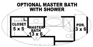 Country Style House Plans Plan: 6-181