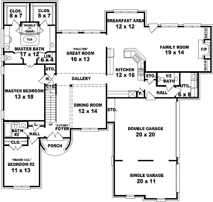 Main Floor Plan: 6-1811