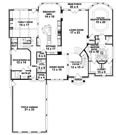 Main Floor Plan: 6-1850