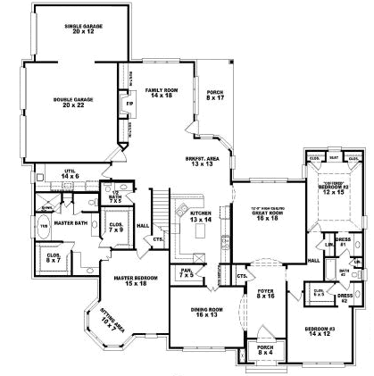 Main Floor Plan: 6-1858