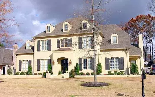 European house plans 6-1865 - front exterior, 5,120 sq ft, 6 bed, 5 bath house plans | Monster House Plans