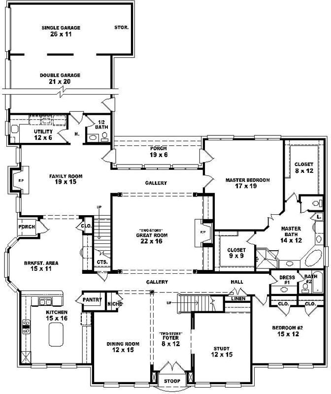 Main Floor Plan: 6-1872