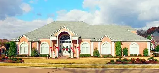 Traditional house plans 6-1898 - front exterior, 5,890 sq ft, 4 bed, 3 bath house plans | Monster House Plans