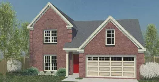 European house plans 6-1914 - front exterior, 1,720 sq ft, 3 bed, 2 bath house plans | Monster House Plans