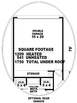 European Style House Plans Plan: 6-192