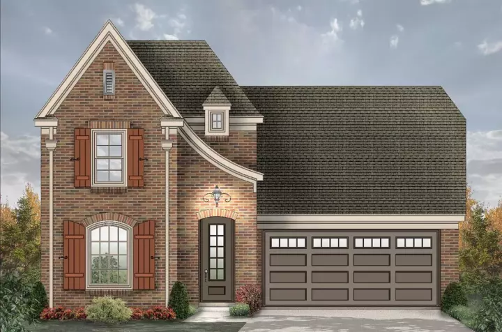 French Country house plans 6-1945 - front exterior, 1,562 sq ft, 3 bed, 2 bath house plans | Monster House Plans