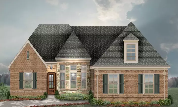 French Country house plans 6-1967 - front exterior, 2,338 sq ft, 3 bed, 3 bath house plans | Monster House Plans