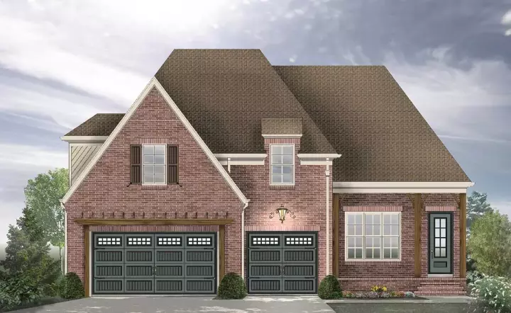 French Country house plans 6-1975 - front exterior, 3,098 sq ft, 4 bed, 3 bath house plans | Monster House Plans