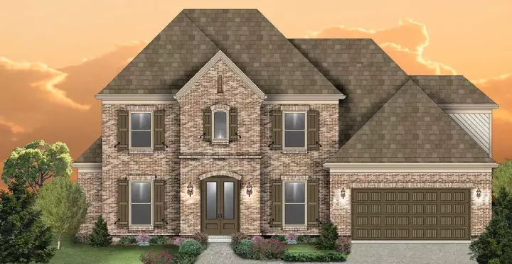 French Country house plans 6-1979 - front exterior, 3,022 sq ft, 4 bed, 3 bath house plans | Monster House Plans