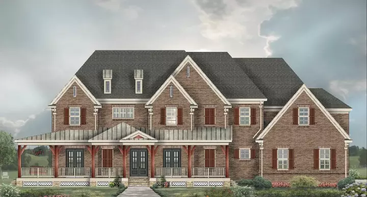 Country house plans 6-1984 - front exterior, 4,483 sq ft, 5 bed, 4 bath house plans | Monster House Plans