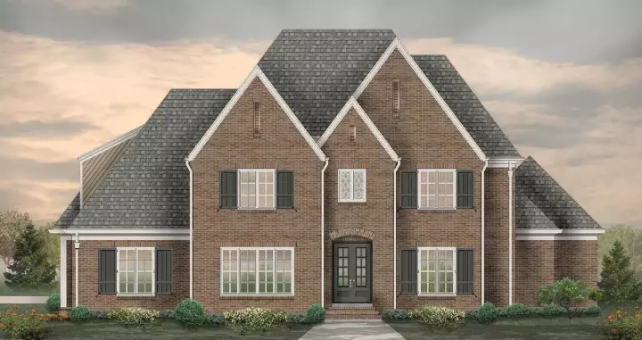 French Country house plans 6-1995 - front exterior, 4,020 sq ft, 5 bed, 4 bath house plans | Monster House Plans