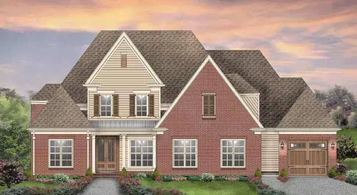 Country house plans 6-1996 - front exterior, 3,933 sq ft, 4 bed, 4 bath house plans | Monster House Plans