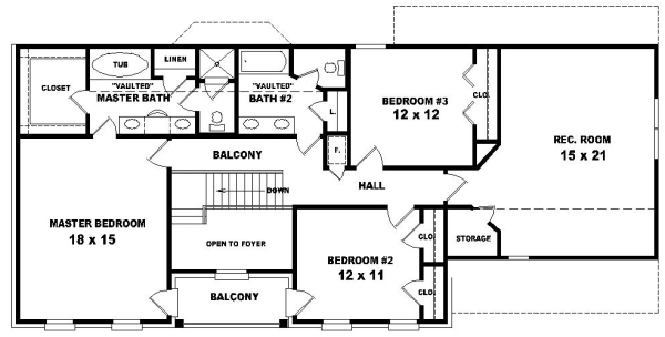Upper/Second Floor Plan:6-228