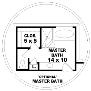 Traditional Style Home Design Plan: 6-254