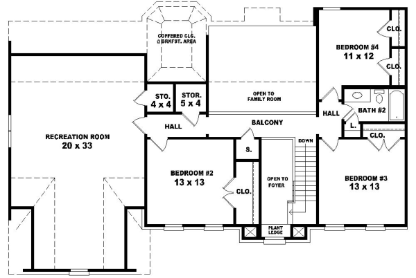 Upper/Second Floor Plan:6-296