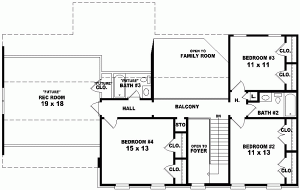Upper/Second Floor Plan:6-300