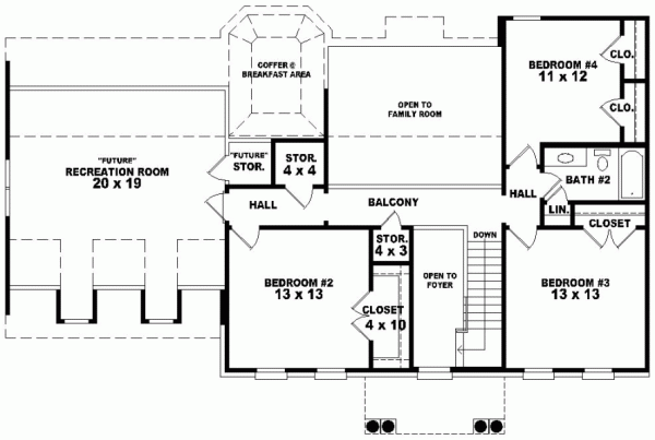 Upper/Second Floor Plan:6-303
