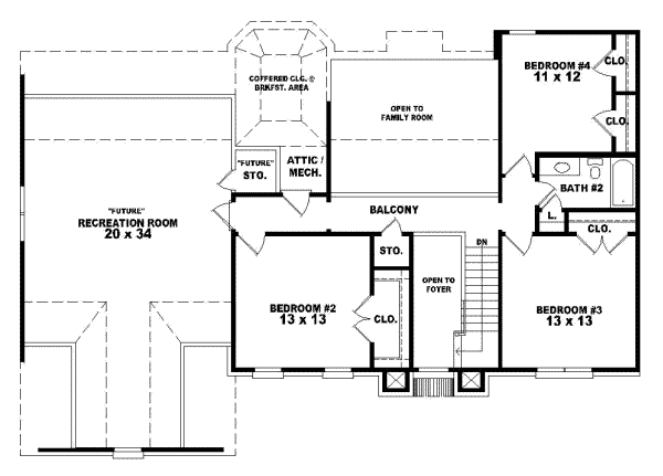 Upper/Second Floor Plan:6-309