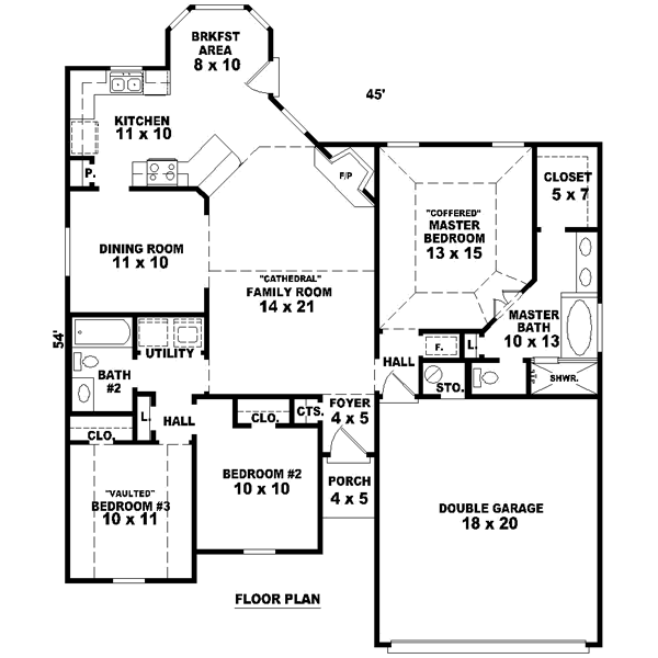 Main Floor Plan: 6-310