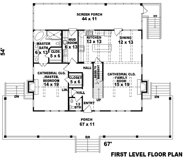 Main Floor Plan: 6-316