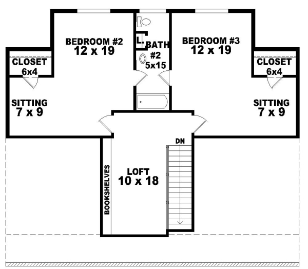 Upper/Second Floor Plan:6-323