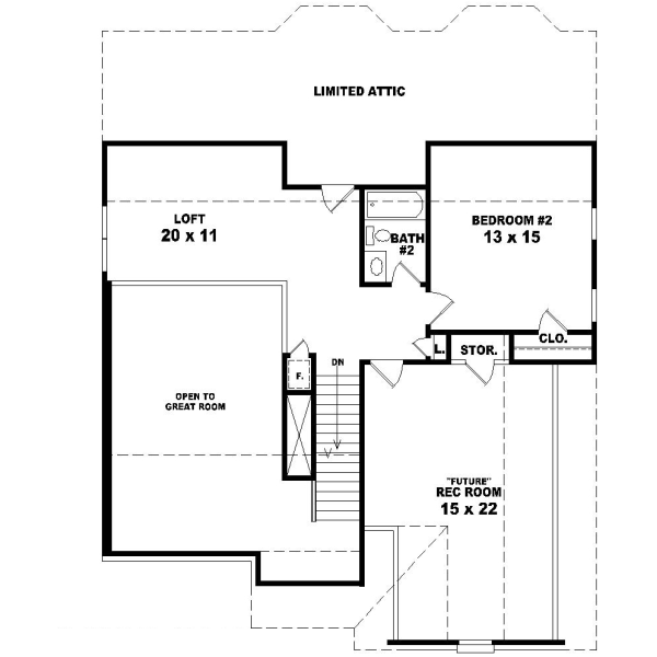 Upper/Second Floor Plan:6-329