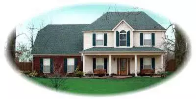 Country house plans 6-336 - front exterior, 2,019 sq ft, 3 bed, 2 bath house plans | Monster House Plans