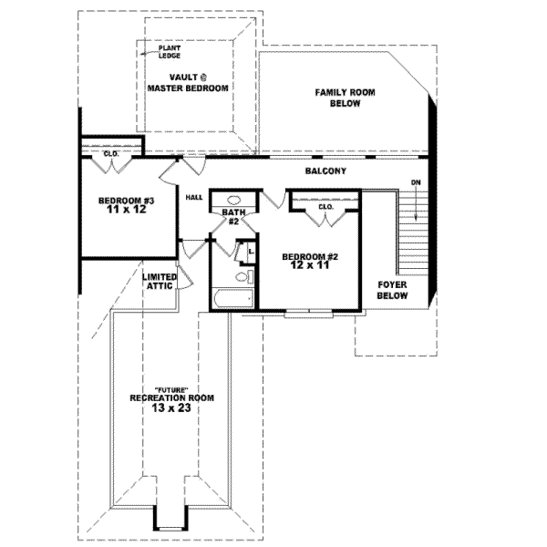 Upper/Second Floor Plan:6-346