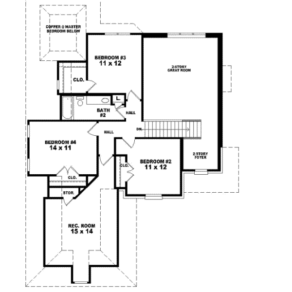 Upper/Second Floor Plan:6-355