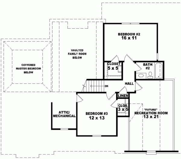 Upper/Second Floor Plan: 6-362